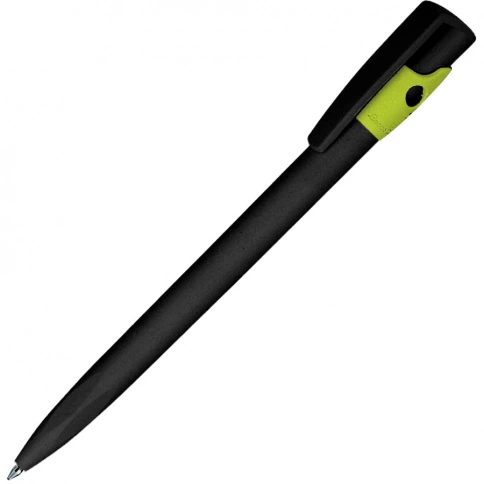 Шариковая ручка Lecce Pen KIKI ECOLINE, чёрно-салатовая фото 1