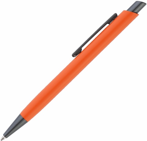 Ручка металлическая шариковая Vivapens Elfaro Titan, оранжевая фото 2